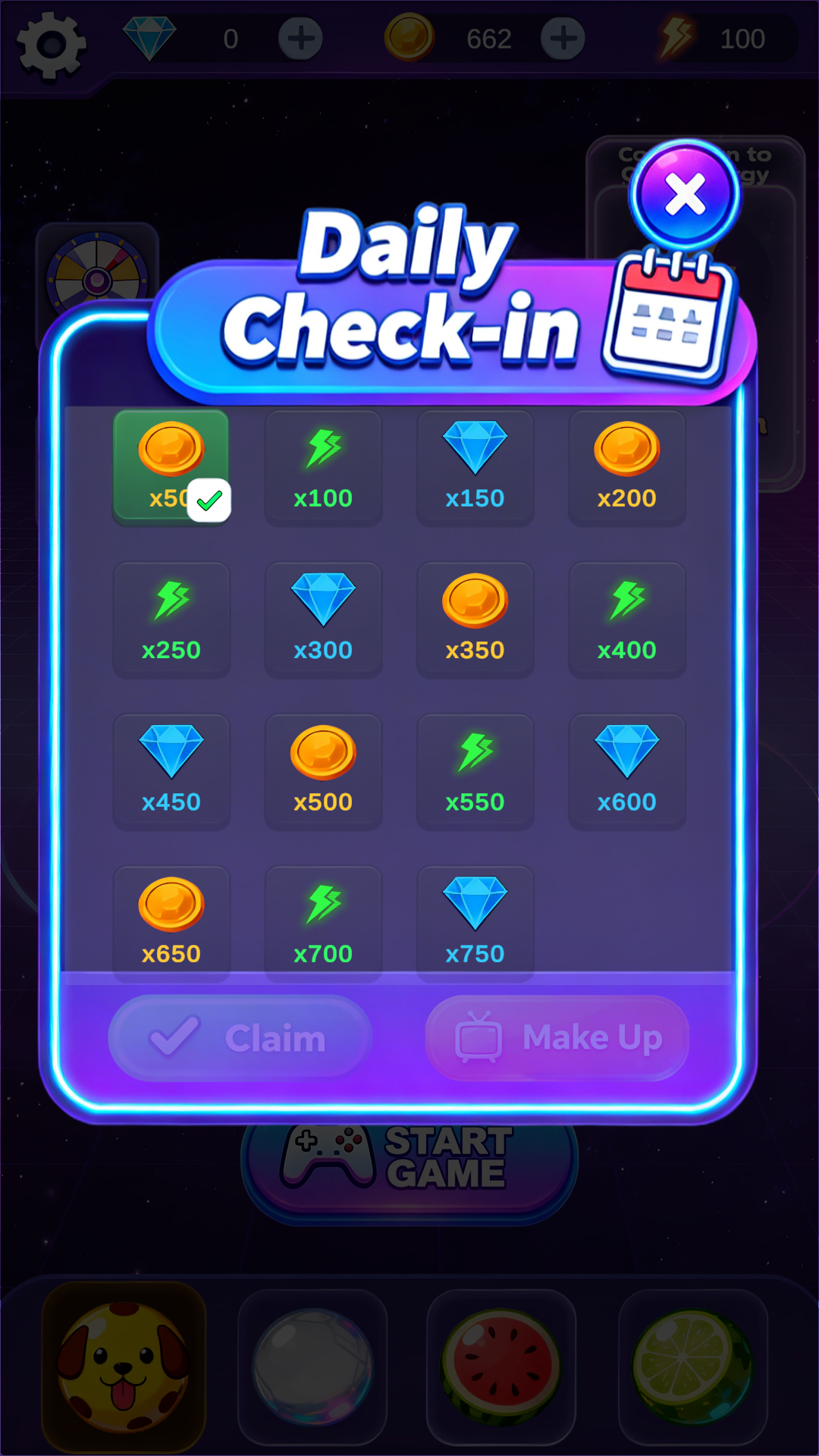 Main Menu Screenshot